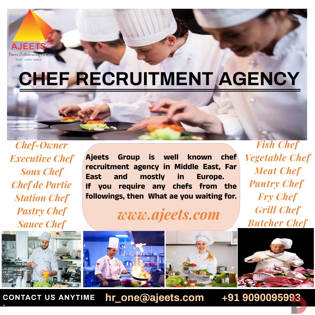 International Chef Recruitment Agency in India, Nepal